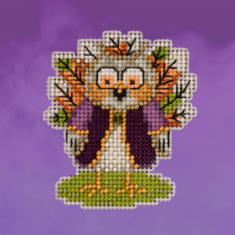 Turkey Owl Autumn Harvest Collection Kit by Mill Hill