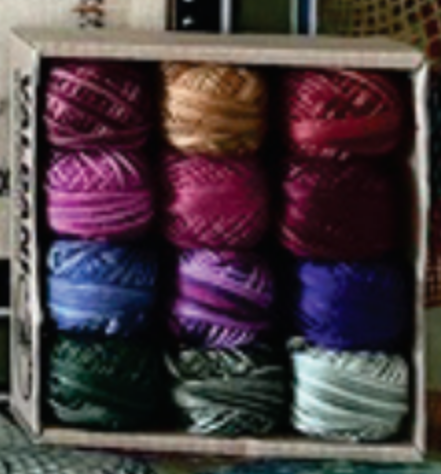 Flowers of Quaker Valdani Thread Pack