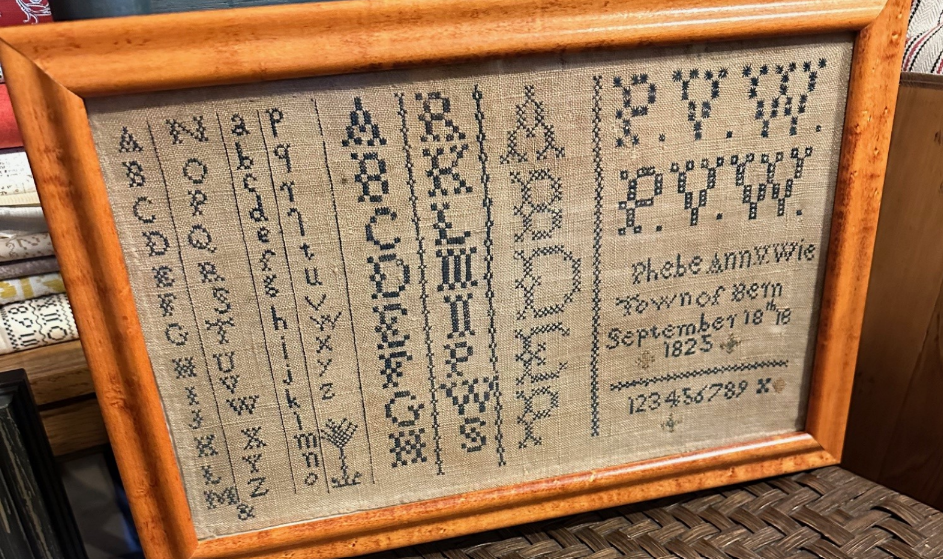 Phebe Ann V. Wie Sampler