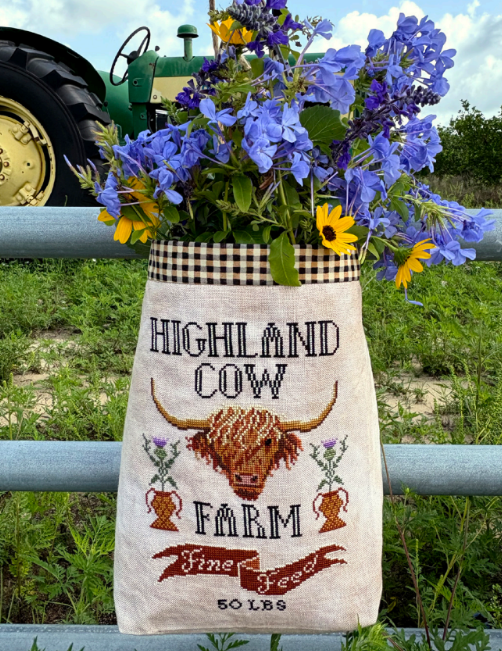 Highland Cow Feed Sack