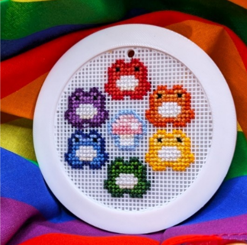 PREORDER Rainbow Frogs