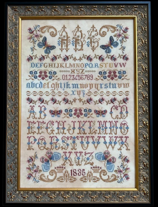 PREORDER Butterflies Flowers and Letter Sampler
