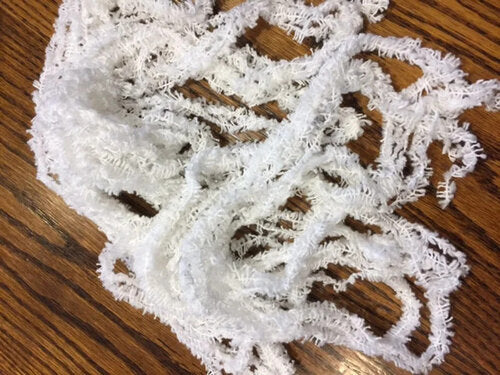 Snow Finishing Eyelash Chenille