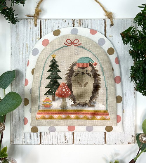 Winter Snowglobe Hedgehog