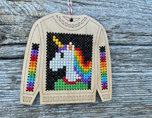 Unicorn Ugly Sweater Ornament Kit