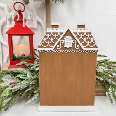 All Seasons Gingerbread House Finishing Board