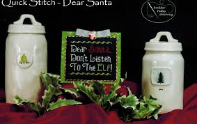 Quick Stitch - Dear Santa