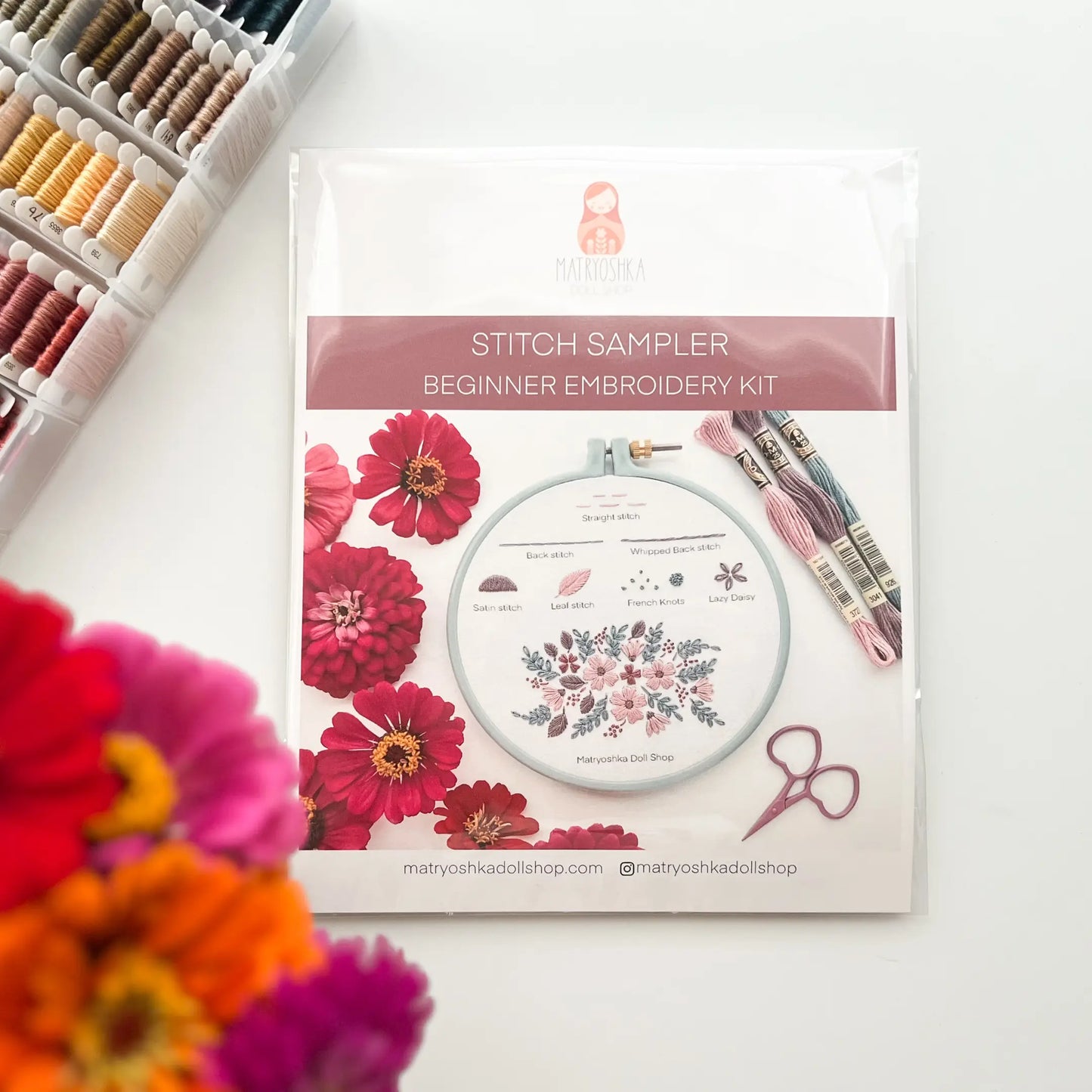 Beginner Embroidery Embroidery Kit