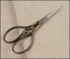 Marquis Scissors - Pewter/Gold
