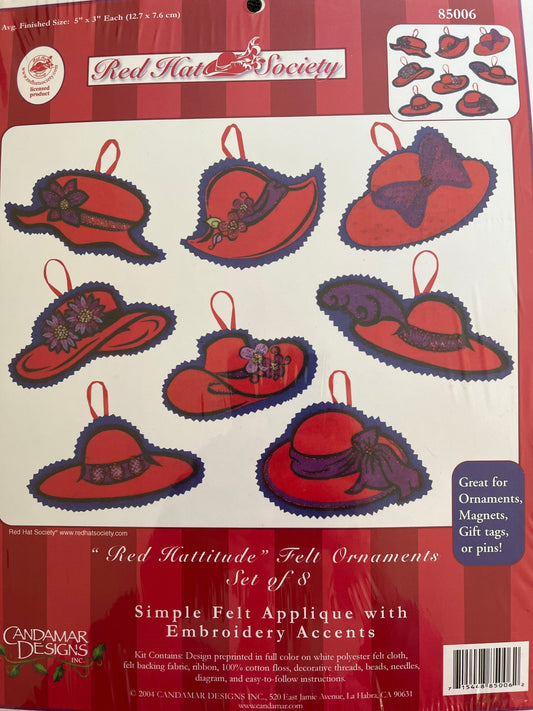 Red Hattitude Ornaments