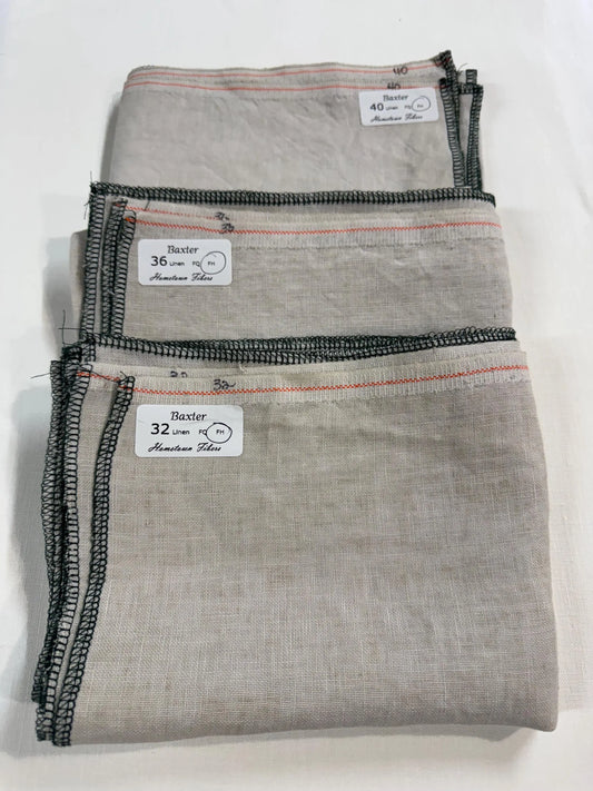 36 count Baxter Linen