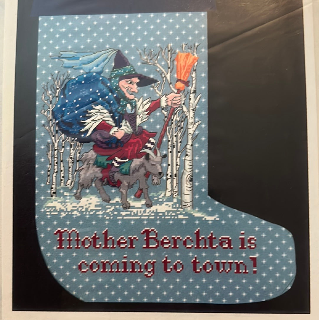 Mother Berchta Yule Stocking