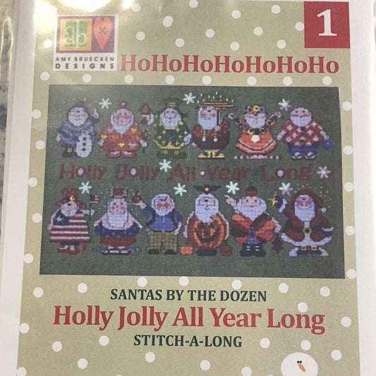 Santas by the Dozen: Holly Jolly All Year Long