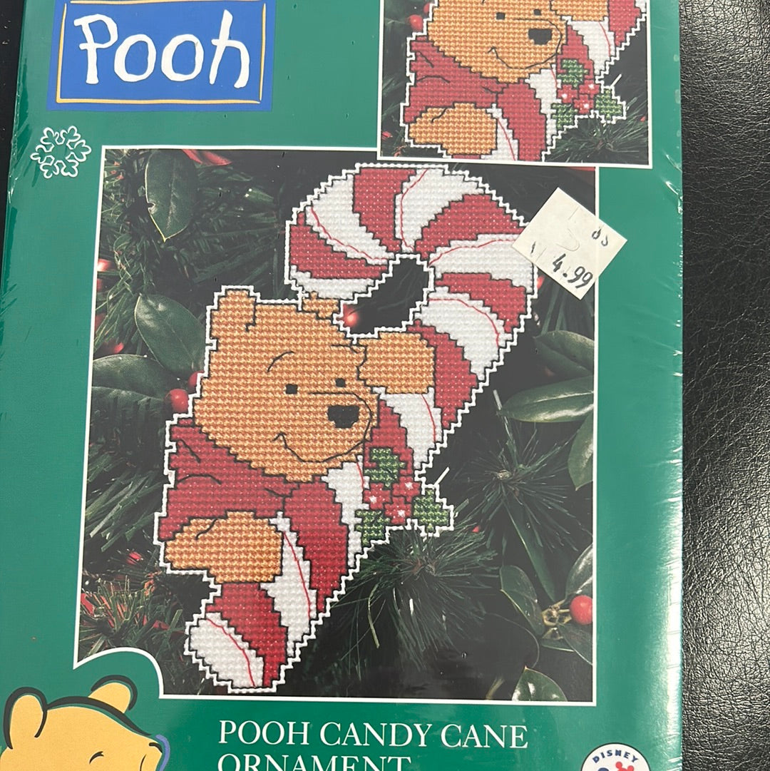 Pooh Candy Cane Ornament Kit