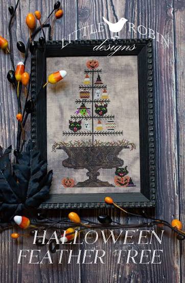 TRUNK SHOW Halloween Feather Tree