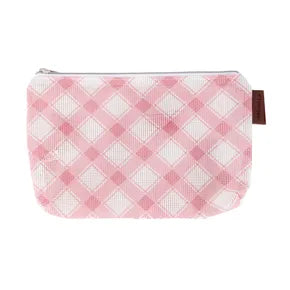Rose Plaid Mini Project Bag