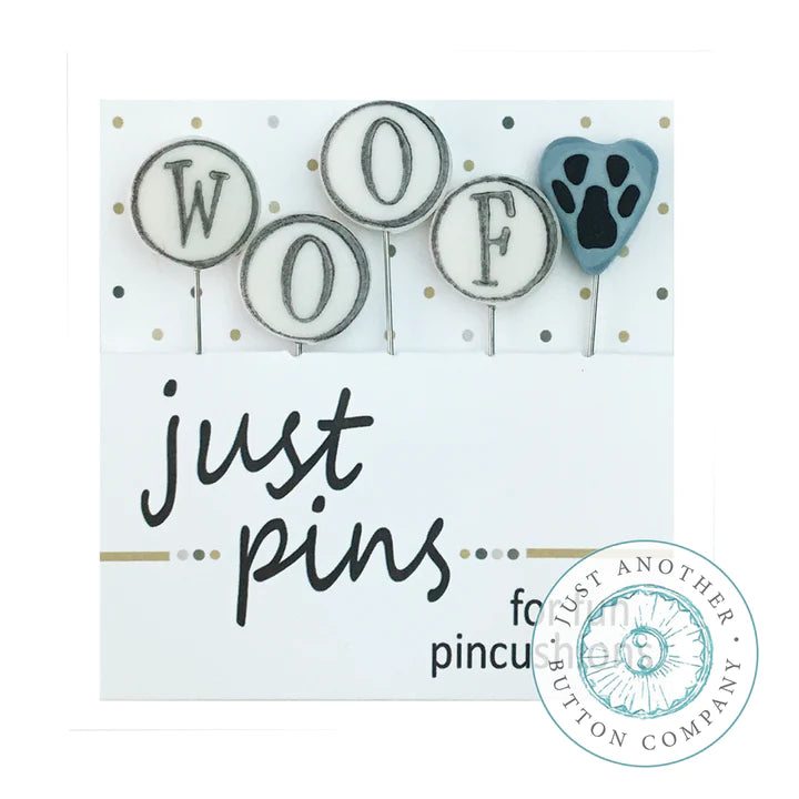 Woof Just Pins