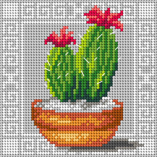 Succulent Needlepoint Canvas