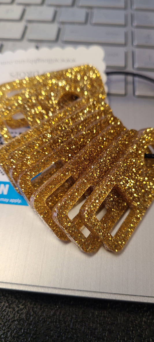 Gold Glitter Solo Drops