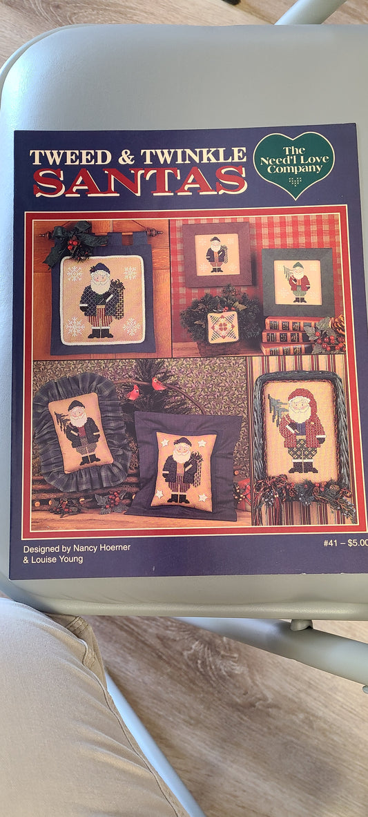 Tweed & Twinkle Santas