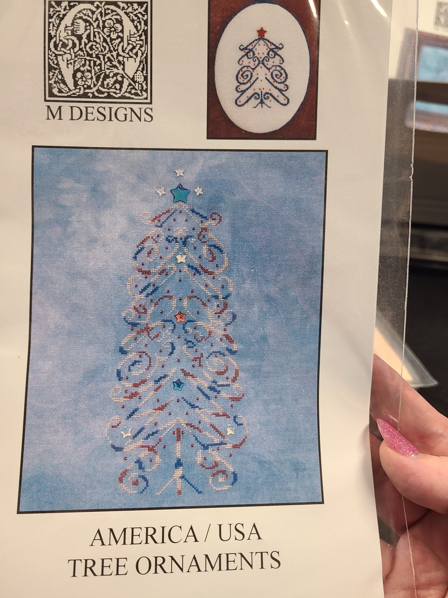 America/USA Tree Ornaments