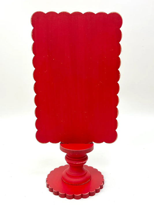 Scallop Pedestal Frame