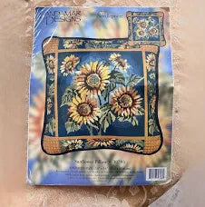 Sunflower Pillow Needlepoint Kit