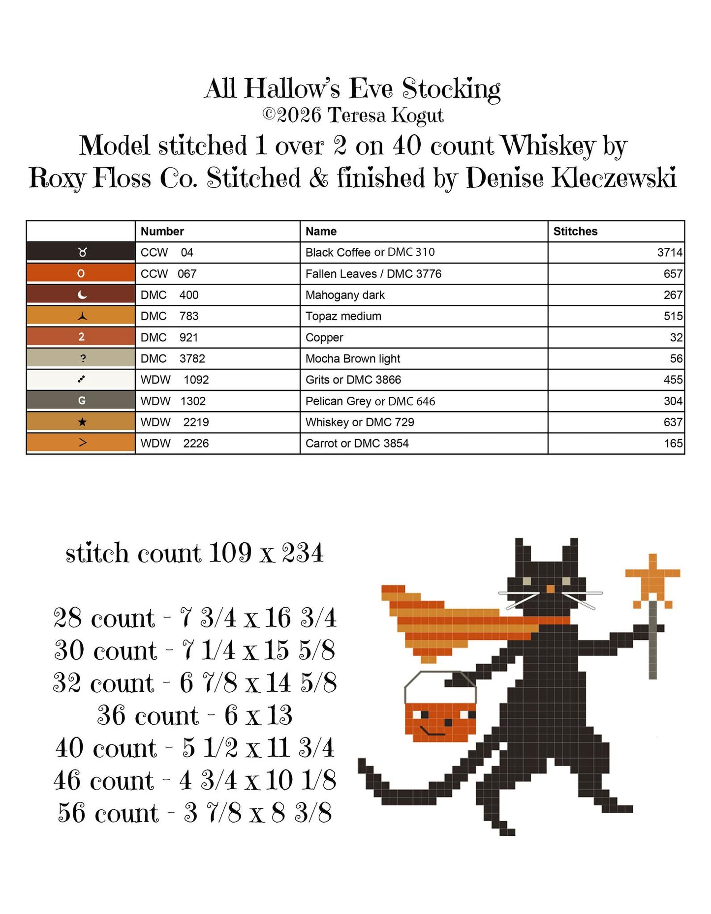 PREORDER All Hallow's Eve Stocking