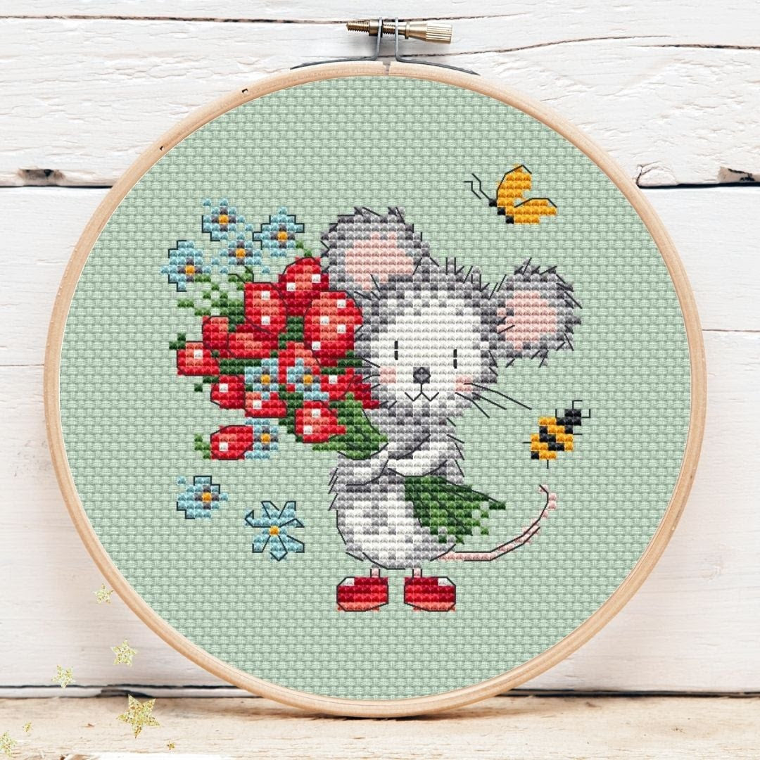 PREORDER Strawberry Mouse Mini 2