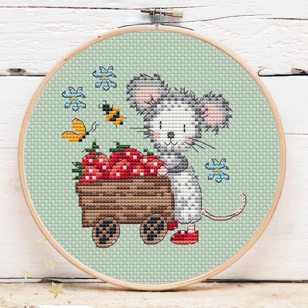 PREORDER Strawberry Mouse Mini 4