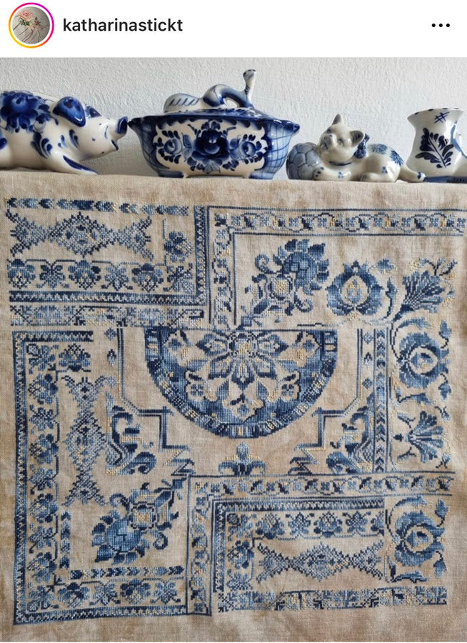 Jan Hicks Palace of the Winds BLUE THREAD PACK