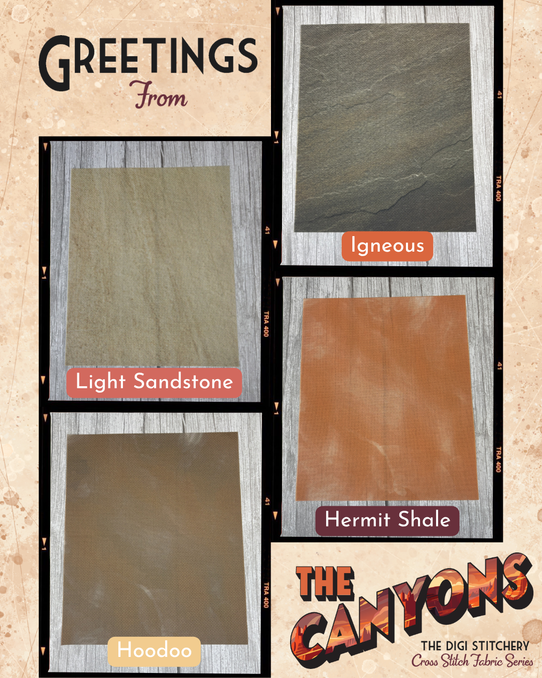 PREORDER The Canyons Fabric Bundle