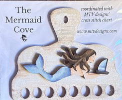 PREORDER The Mermaid Cove Wooden Thread Keep