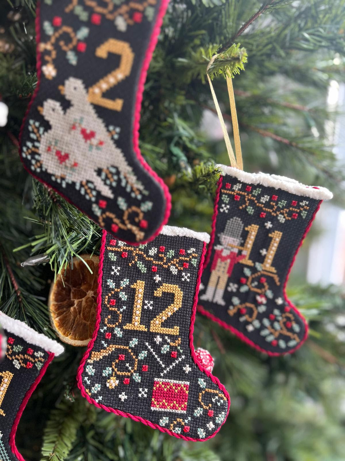 12 Days of Christmas Stockings