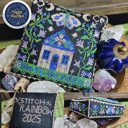 Moonlit Cottage- Night Garden