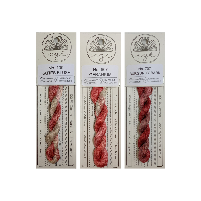 Jan Hicks Palace of the Winds BURGUNDY THREAD PACK