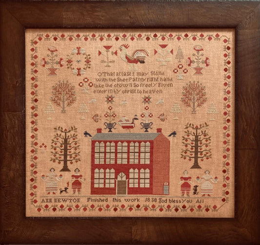 Ann Newton 1838 Sampler