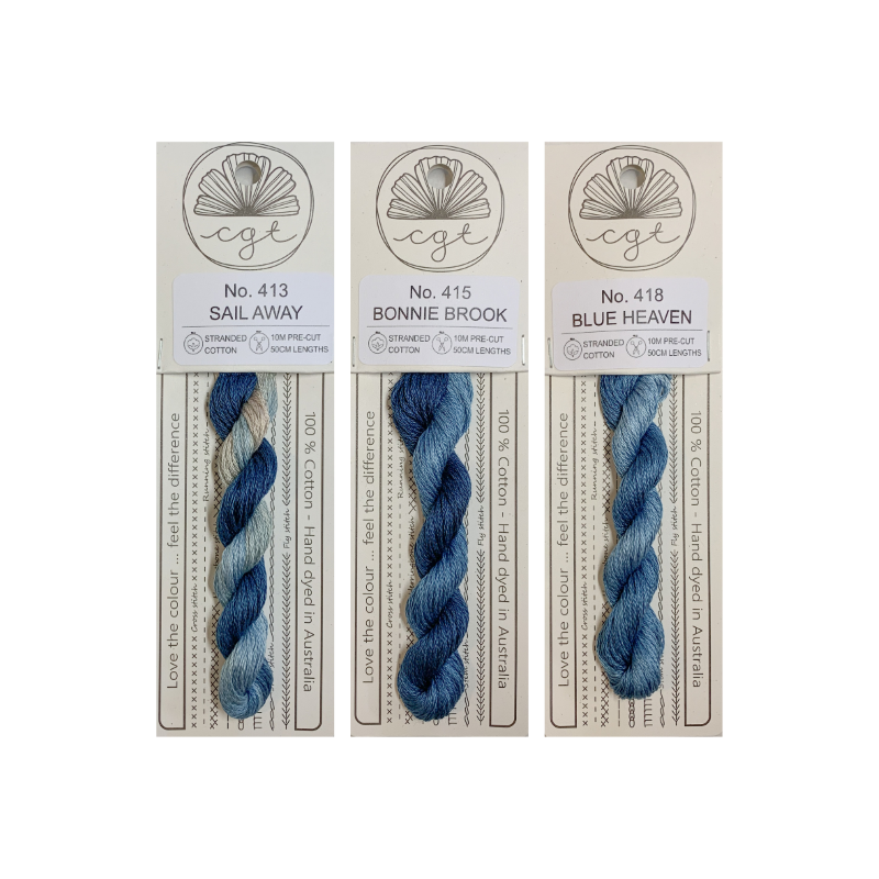 Jan Hicks Palace of the Winds BLUE THREAD PACK