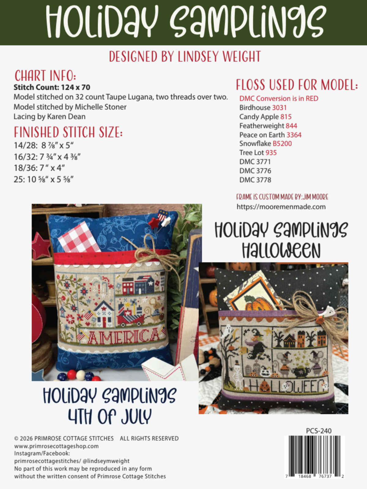 PREORDER Holiday Samplings Christmas