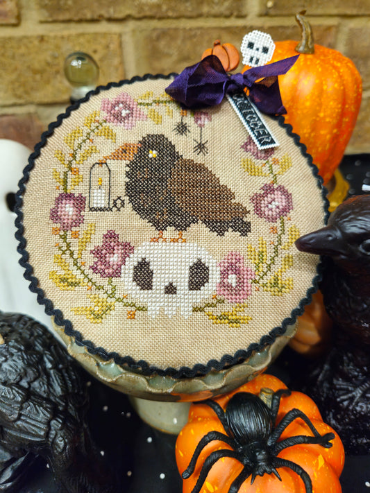 PREORDER Pin Drum Shorties Month #10 Crow