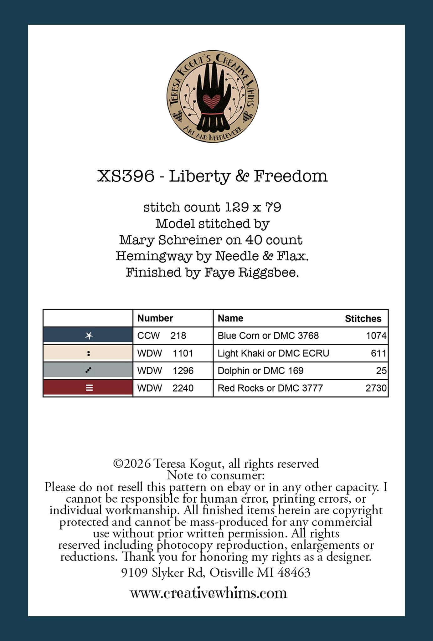 PREORDER Liberty & Freedom