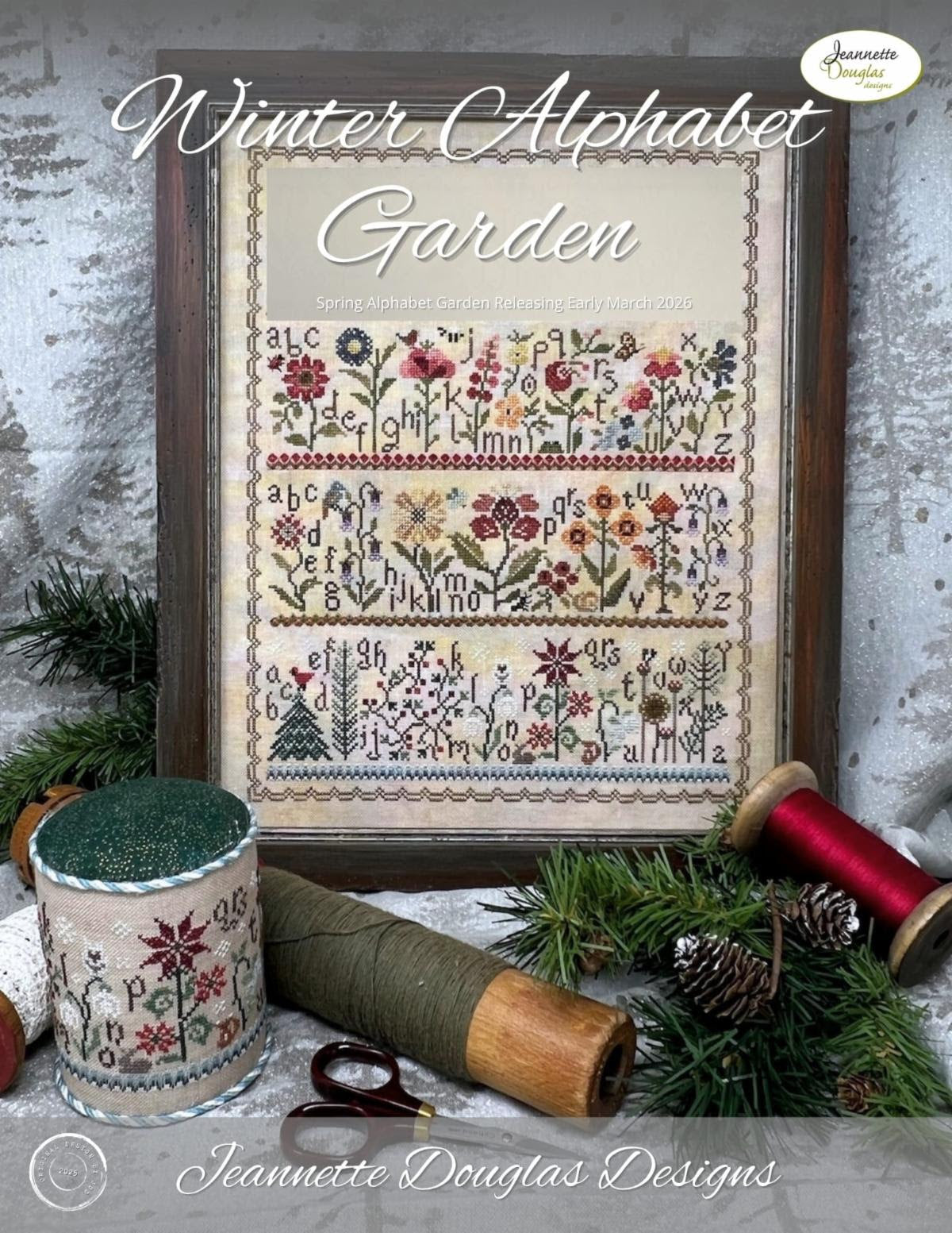 Winter Alphabet Garden