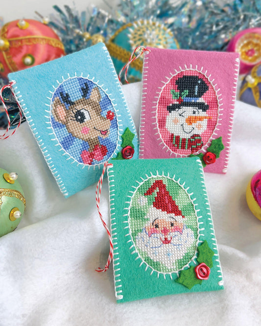 Christmas Cameos - partial kit