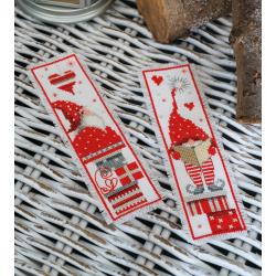 Christmas Gnomes Bookmark Kit by Vervaco