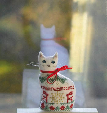 3D Winter Cat