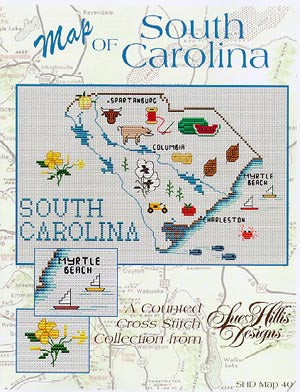 South Carolina Map